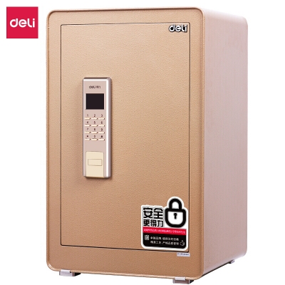得力 deli 4084 電子密碼保管箱 金色 計(jì)價(jià)單位：臺(tái)