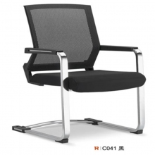 銅牛 Tongniu C041 辦公椅 鋼制腳 網(wǎng)布 透氣 黑色 計價單位：把