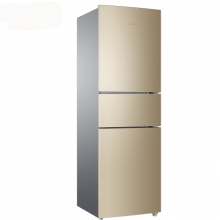 海爾 Haier BCD-206STPP 三門(mén)節(jié)能冰箱 定頻直冷 206L 森林棕色 550*564*1739mm  計(jì)價(jià)單位：臺(tái)
